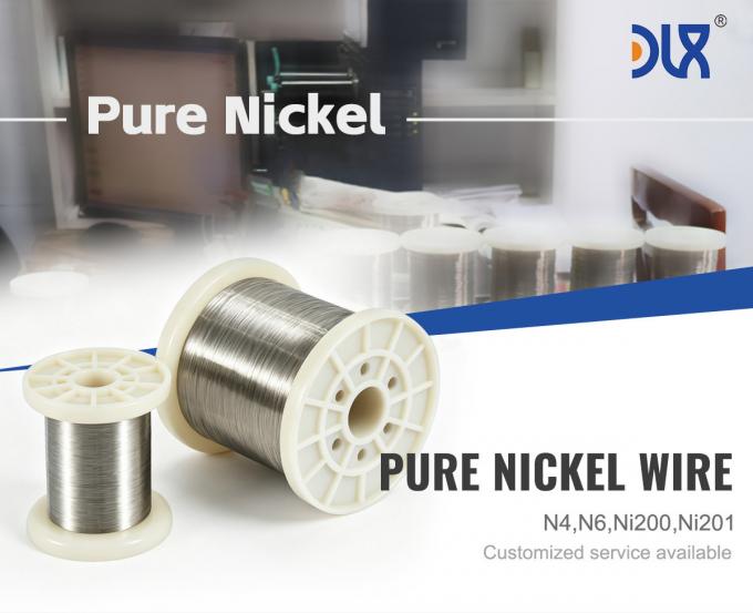 High Temperature Resistance Pure Nickel Wire â Ni200 & Ni201 for Furnace, Thermocouple & Chemical Process 0