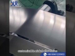 ¿Cómo se fabrica la tira de aleación de níquel?