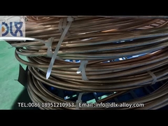 Cables de aleación metálica de níquel de pureza sólida para aplicaciones industriales