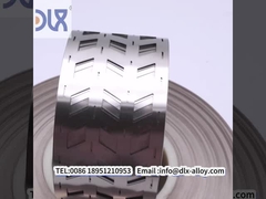 Bandas de aleación de níquel con estructura de cristal cúbico centrada en la cara para una conductividad eléctrica superior