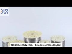 200 201 N4 N6 Calidad de la cara centrada de alambre de aleación de níquel cúbico / productos metálicos de níquel de pureza