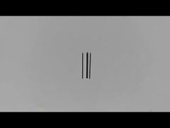 Capillario de platino-iridio para uso médico