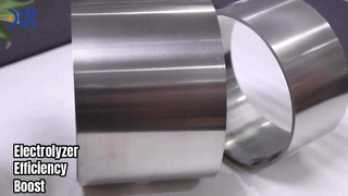 Aumente la eficiencia del electrolizador con tiras de NiCr