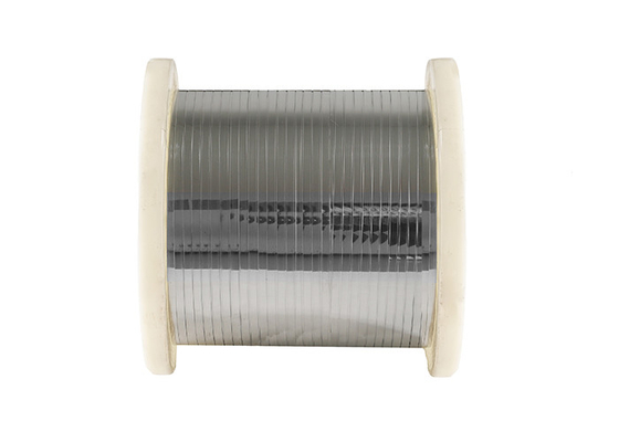 Buen precio alambre plano CuNi1 del níquel de cobre de 0.05*1m m de la fábrica en línea