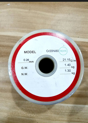 Buen precio La calefacción eléctrica al por mayor niquela el alambre de resistencia del nicrom 80 de Chrome Cr20Ni80 en venta en línea