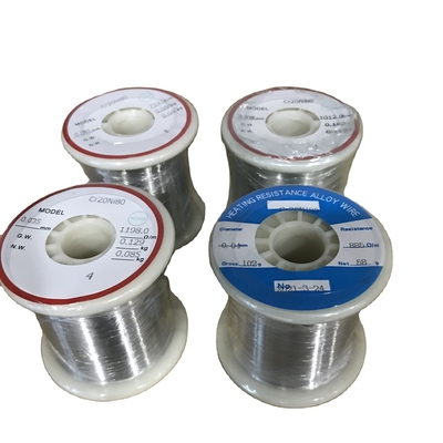 Buen precio Aleación del 1.2ΜΩ.M Electrical Resistivity NiCr con el alambre magnético de la aleación del cromo del níquel de la permeabilidad 1.09+/-0.05 en línea
