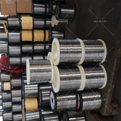 Buen precio SWG 33 34 35 Aleación recocida NICR 70/30 Equipo de tratamiento térmico de alambre Ni70Cr30 alambre de resistencia en línea