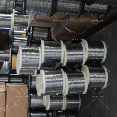 Buen precio Ni60Cr15 alambre de resistencia al calentamiento nicromado con temperatura de trabajo de 1150°C 637MPA Resistencia a la tracción y alargamiento ≥ 20% en línea