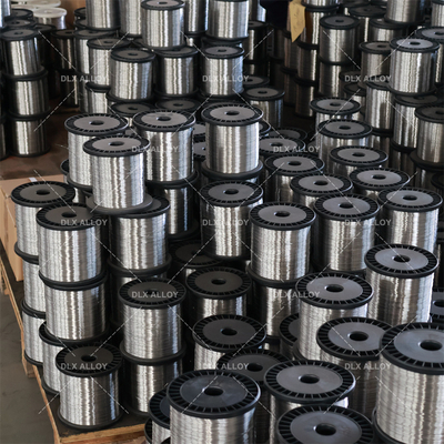 Buen precio Alambre calefactor de nicrom Ni30Cr20 con resistividad 1.04+/-0.05, resistencia a la tracción 637 MPa y elongación ≥20% en línea