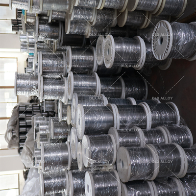 Buen precio Alambre de resistencia Ni60Cr15 con temperatura de trabajo de 1150°C, alta resistividad y buena resistencia a la oxidación para elementos calefactores en línea