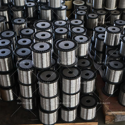 Buen precio Cables de resistencia Cr20Ni80 con resistividad 1,09+/-0,05 y resistencia a la tracción 637MPA para aplicaciones de gran alargamiento ≥ 20% en línea