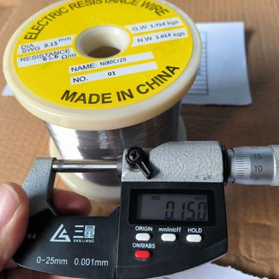 Buen precio Resistencia a la corrosión Cable de metal de níquel puro de alta pureza 99,9% espesor 0,025 mm en línea