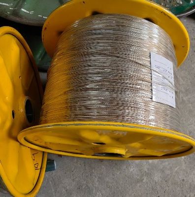 Buen precio Cable de termopareja tipo J de 0,7 mm de diámetro con conductor único / de hebras para una medición precisa de la temperatura en línea