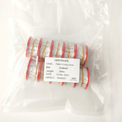 Buen precio Alambre desnudo de termopar de platino-rodio de 0,05 mm-3 mm con certificación IEC 60584 e ISO9001 para aplicaciones de alta temperatura en línea