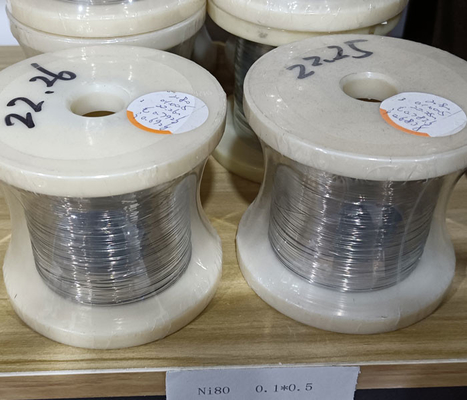 Buen precio Fábrica del alambre plano Ni70Cr30 NIKROTHAL 70 de la resistencia en línea