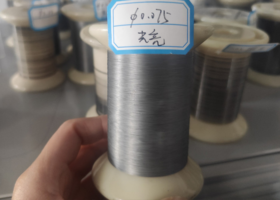 Buen precio Densidad superficial brillante g/cm3 del alambre 6,45 de NiTiNol en línea