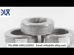 Temperatura Inconel 625 alambre de resistencia aislada con textura de superficie mate 1,6 mm 2 mm